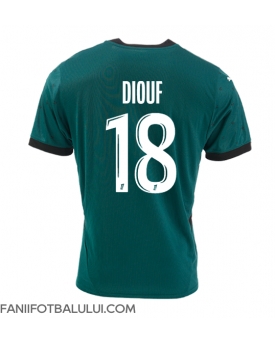 RC Lens Andy Diouf #18 Tricou Fotbal Replică 2024-25 Barbati Deplasare